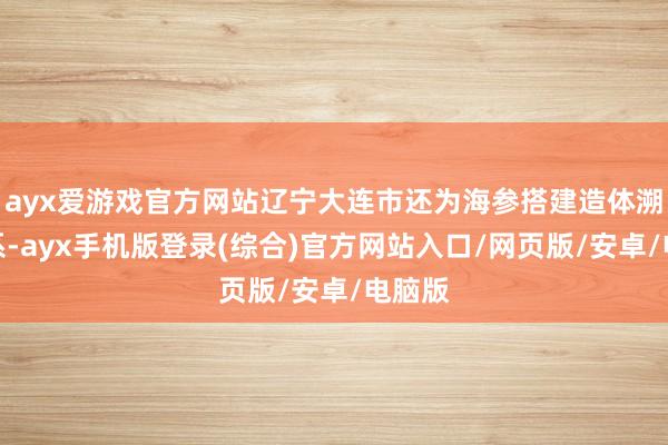 ayx爱游戏官方网站辽宁大连市还为海参搭建造体溯源体系-ay